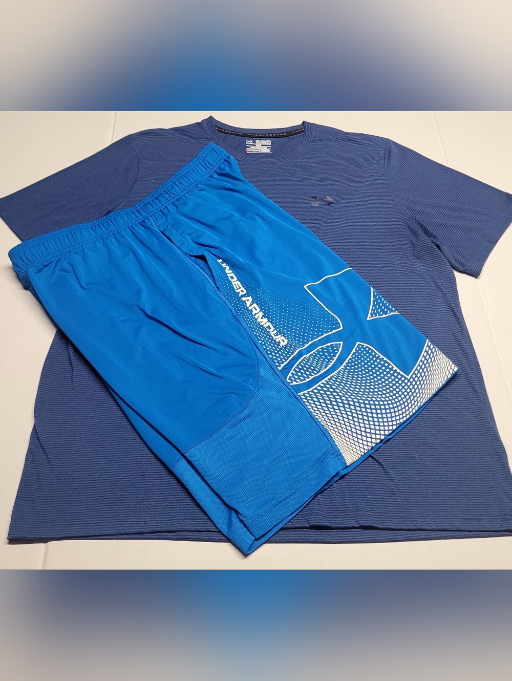 Under Armour Men’s Blue Performance Shorts Set